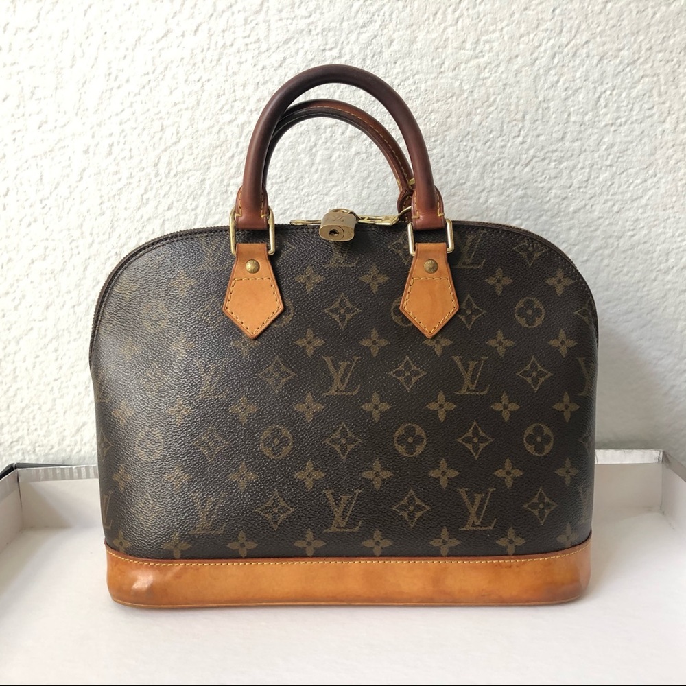 💯LOUIS VUITTON Monogram Alma PM